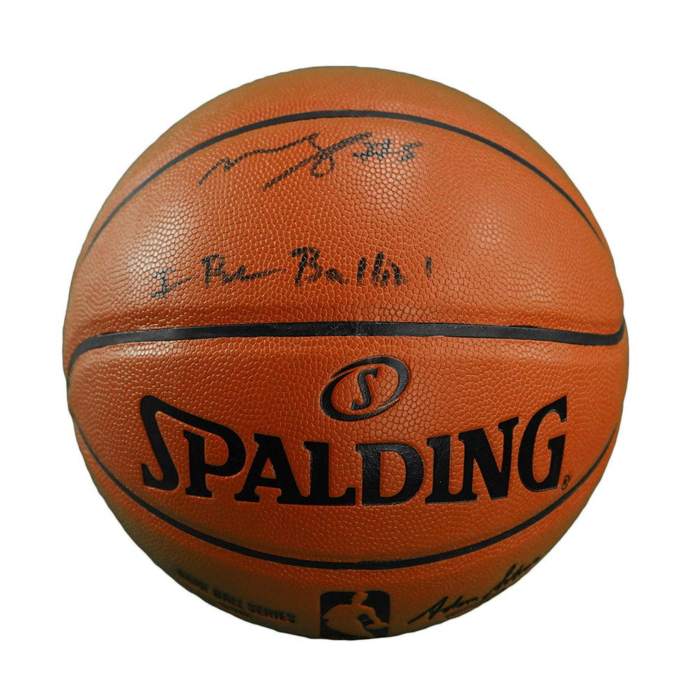 Mo Bamba Signed I Be Ballin' Spalding NBA Basketball (Beckett) - RSA
