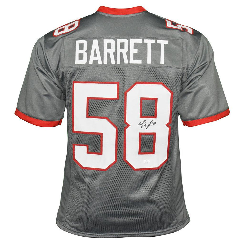 Shaquil Barrett Signed Tampa Bay Pro Grey Football Jersey (JSA) - RSA