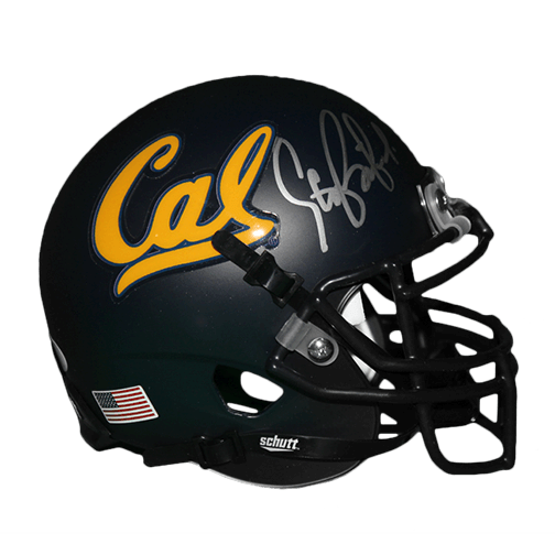 Steve Bartkowski Cal Bears Autographed Football Mini Helmet (JSA) - RSA