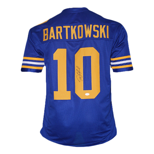 Steve Bartkowski Cal Bears Autographed Football Jersey Blue (JSA) - RSA