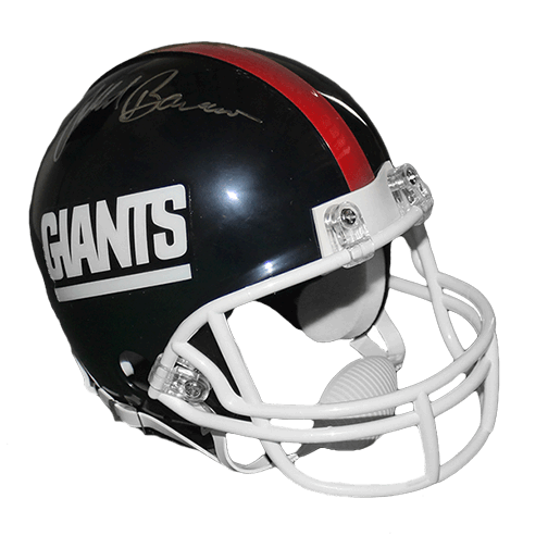 Mark Bavaro New York Giants Autographed Football Mini Helmet (JSA) - RSA