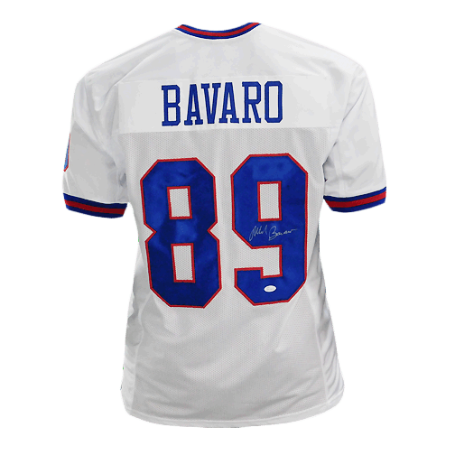 Mark Bavaro Signed Pro Edition Football Jersey White (JSA) - RSA