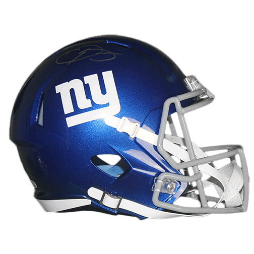 Odell Beckham Jr New York Giants Football Autographed Full Size Speed Helmet (JSA) - RSA