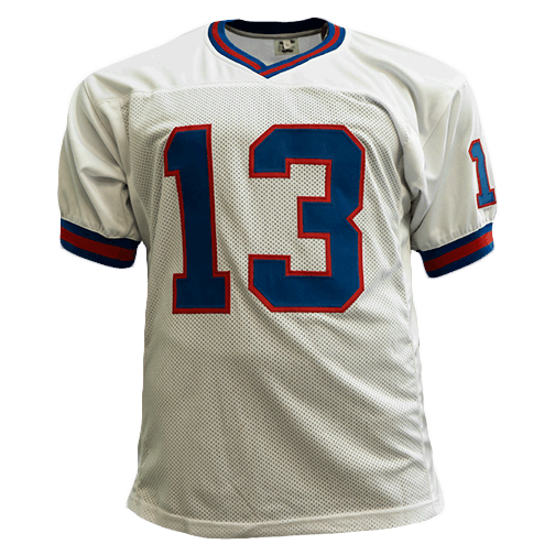 Odell Beckham Jr New York Giants Autographed Football Jersey Color Rush (JSA) - RSA