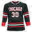 Ed Belfour Autographed Black Chicago Pro Style Hockey Jersey JSA - RSA