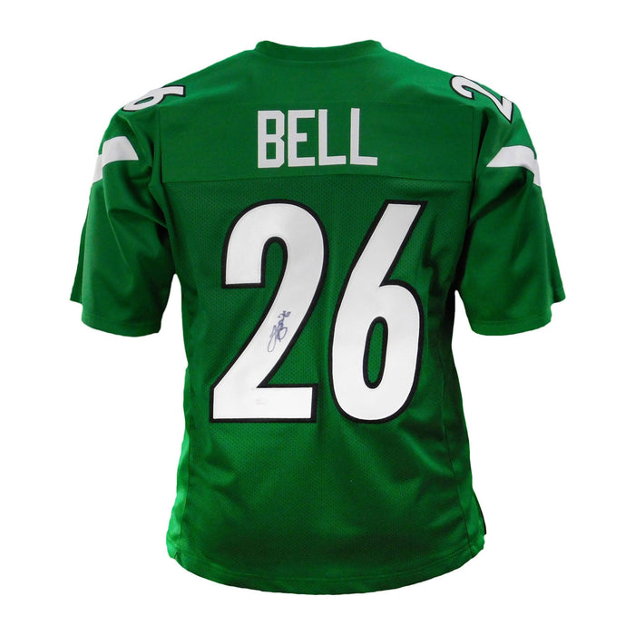 LeVeon Bell Signed Green Pro-Edition Jersey (JSA) - RSA