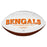 Ickey Woods Signed Cincinnati Bengals Official NFL Team Logo Football (JSA) - RSA
