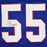 Cornelius Bennett Signed Buffalo Blue Football Jersey (JSA) - RSA