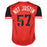Shane Bieber Signed Not Justin Cleveland Red Baseball Jersey (JSA) - RSA