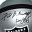 Fred Biletnikoff Signed HOF 88 Inscription Oakland Raiders Mini Replica Silver Football Helmet (JSA) - RSA