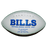 Marv Levy Buffalo Bills Logo Autographed Football (JSA) HOF Inscription - RSA