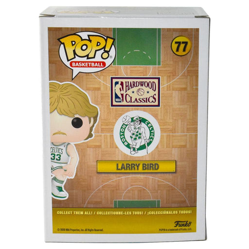Larry Bird Signed Boston Celtics NBA Funko POP Vinyl Figure (JSA) - RSA