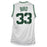 Larry Bird Signed Boston Pro White Basketball Jersey (JSA) - RSA