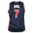 Larry Bird Signed USA Blue Basketball Jersey (JSA) - RSA