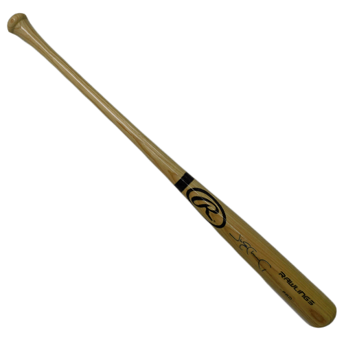 Jim Edmonds Autographed Full Size Rawlings Blonde Baseball Bat (JSA) - RSA