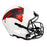 Drew Bledsoe Signed New England Patriots Lunar Eclipse Speed Full-Size Replica Football Helmet (JSA) - RSA