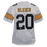 Rocky Bleier Autographed Pro Style Football Jersey White (JSA) 4X Super Bowl Champ Inscription - RSA