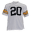 Rocky Bleier Autographed Pro Style Football Jersey White (JSA) 4X Super Bowl Champ Inscription - RSA