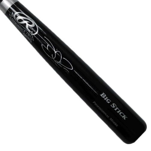 David Ross Autographed Full Size Rawlings Black Baseball Bat (JSA) - RSA