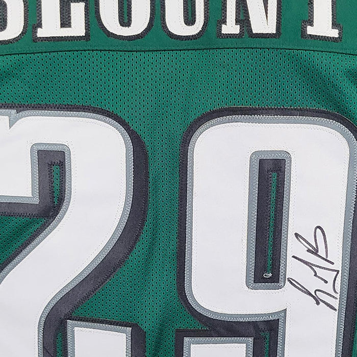 LeGarrette Blount Signed Philadelphia Green Football Jersey (JSA) — RSA