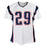 LeGarrette Blount Signed New England White Football Jersey (JSA) - RSA