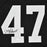 Mel Blount Signed Pro-Edition Black Football Jersey (JSA) - RSA
