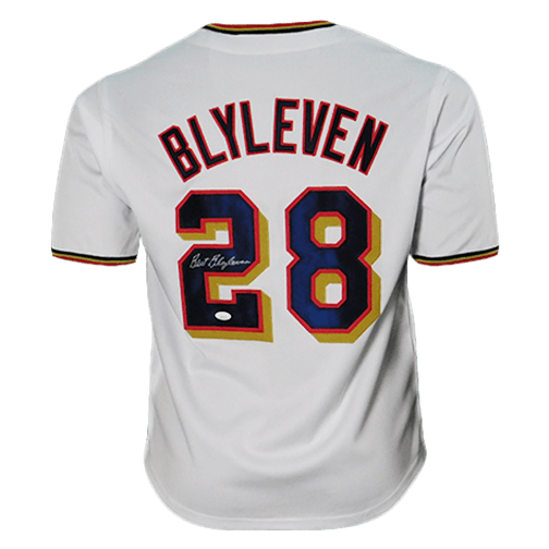 Bert Blyleven Signed Minnesota White Jersey (JSA) - RSA