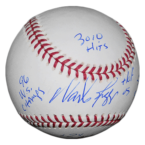 Wade Boggs Autographed Official Major League Baseball (JSA) W/ 5 Inscription Included - RSA