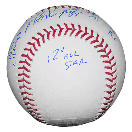 Wade Boggs Autographed Official Major League Baseball (JSA) W/ 5 Inscription Included - RSA