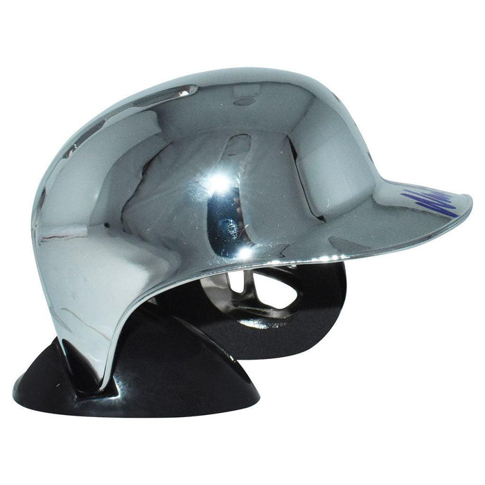 Wade Boggs Signed Boston Red Sox Chrome Mini MLB Baseball Batting Helmet (JSA) - RSA