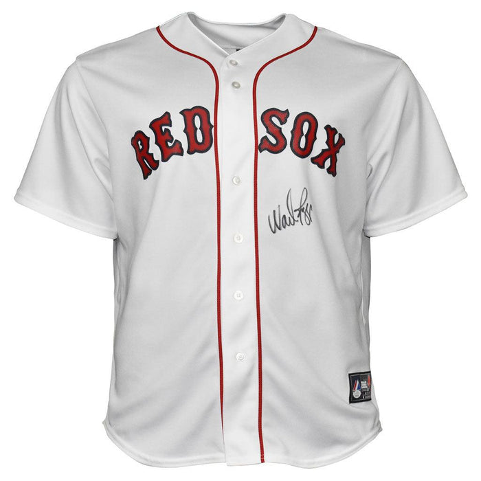 Wade Boggs Signed Authentic Boston Red Sox White Baseball Jersey (JSA) - RSA
