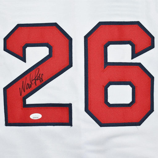Wade Boggs Autographed Boston Baseball Jersey White (JSA) - RSA