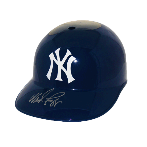 Wade Boggs Autographed Yankees Full Size Souvenir Baseball Batting Helmet (JSA) - RSA