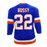 Mike Bossy Signed Pro Edition New York Hockey Jersey Blue (JSA) - RSA