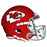 Dwayne Bowe Signed Kansas City Chiefs Speed Full-Size Replica Red Football Helmet (PSA) - RSA