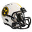 Terry Bradshaw Signed Pittsburgh Steelers Lunar Eclipse Speed Mini Replica Football Helmet (Beckett) - RSA