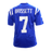 Jacoby Brissett Signed Pro Edition Football Jersey Blue (JSA) - RSA