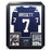 brissett colts blue autographed framed football jersey