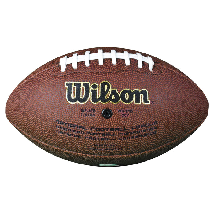 Trayvon Mullen Signed Wilson Official NFL Replica Football (JSA) - RSA
