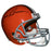 Jim Brown Signed Cleveland Browns Full-Size Replica Orange Football Helmet (JSA) - RSA