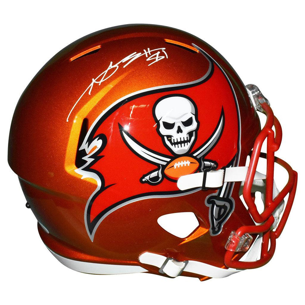 Antonio Brown Signed Tampa Bay Buccaneers Flash Speed Full-Size Replica Football Helmet (JSA) - RSA