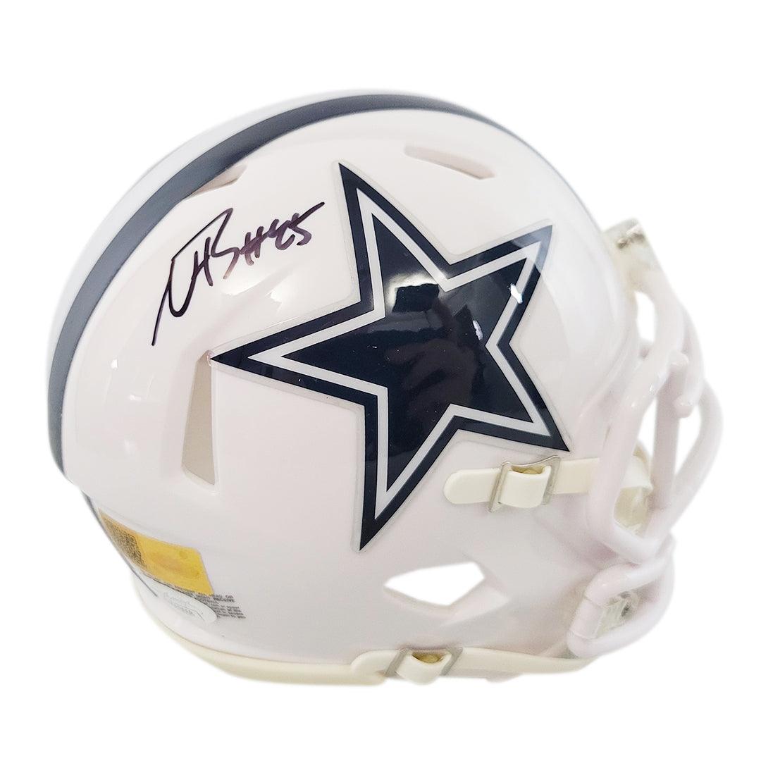 Noah Brown Signed Dallas Cowboys Alternate Speed Mini Replica Football — RSA