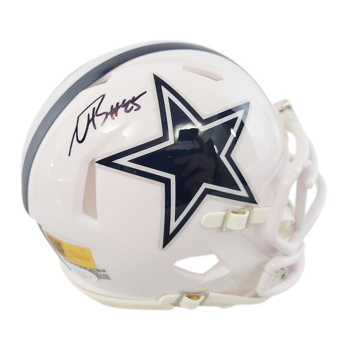 Noah Brown Signed Dallas Cowboys Alternate Speed Mini Replica Football Helmet (JSA)