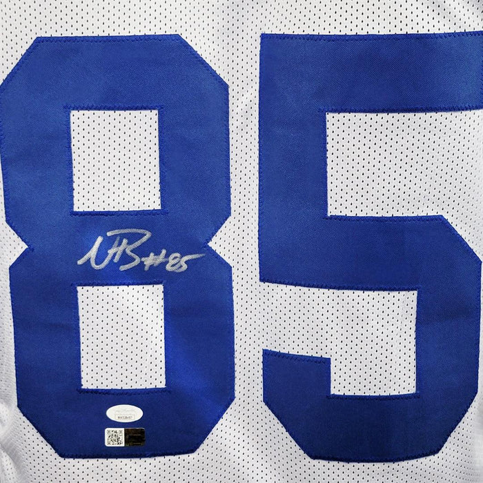 Noah Brown Signed Dallas White Football Jersey (JSA) - RSA