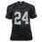 Willie Brown Signed "HOF 84" Inscription Las Vegas Black Football Jersey (JSA) - RSA