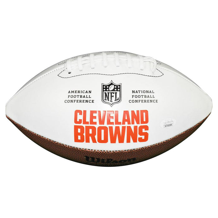 Earnest Byner Signed Cleveland Browns Official NFL Team Logo Football (JSA) - RSA