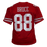 Isaac Bruce Pro Style Autographed Football Jersey Red (JSA) - RSA