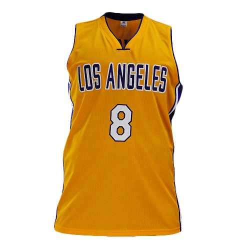 Kobe Bryant Signed Nike Los Angeles Lakers Shooting Shirt Jersey PSA DNA COA