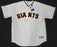 San Francisco Giants Madison Bumgarner Autographed Cream Majestic Cool Base Jersey Size L PSA/DNA Stock #185698 - RSA