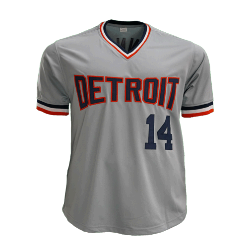 Jim Bunning Signed Detroit Grey Baseball Jersey (JSA) - RSA